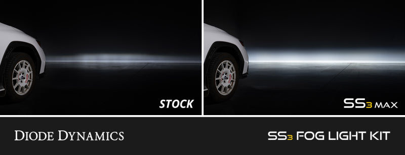 Diode Dynamics SS3 Pro Type TS SAE Fog Light Kit - White