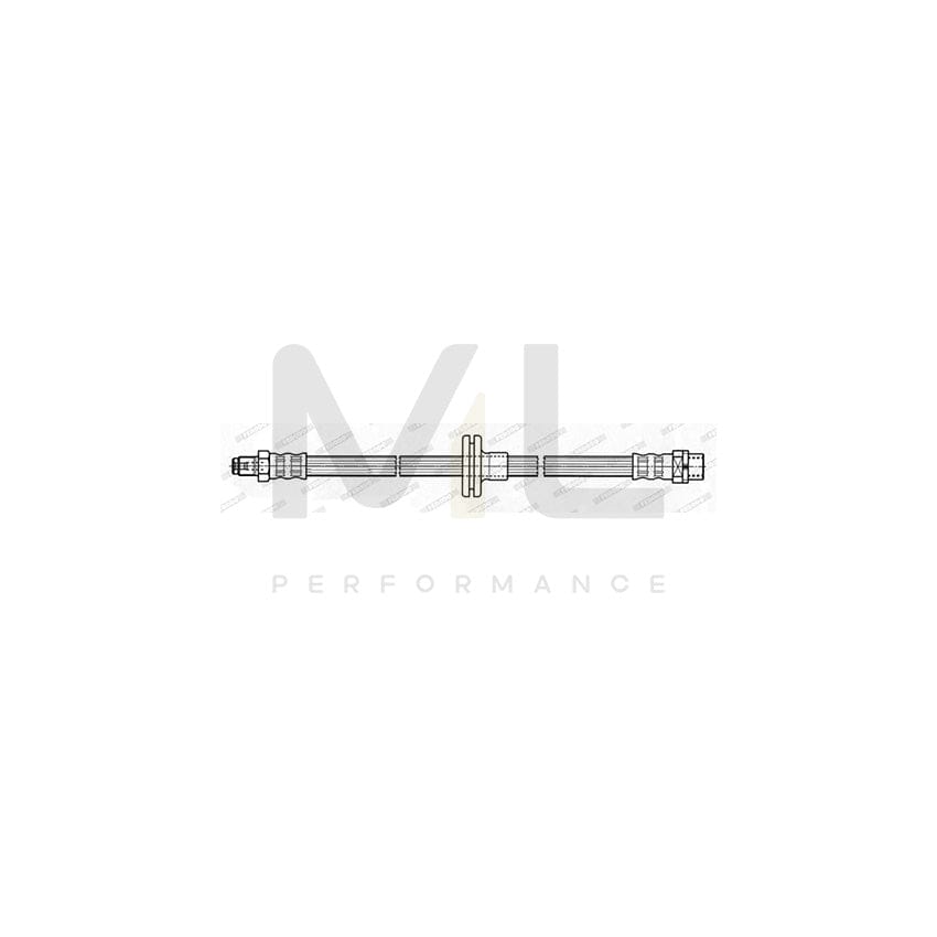 FERODO FHY2600 Brake Hose for BMW X5 (E53) 510mm, M 10X1 | ML Performance Car Parts