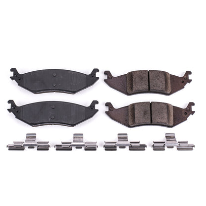 PowerStop Power Stop 04-07 Ford E-150 Rear Z17 Evolution Ceramic Brake Pads w/Hardware