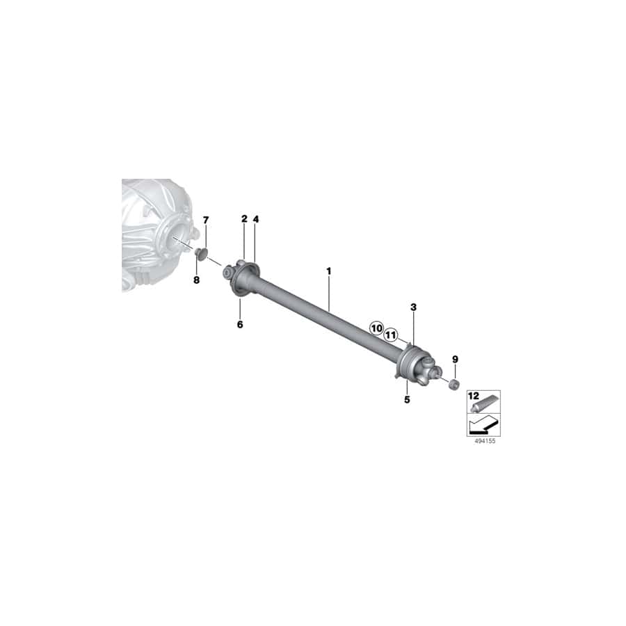 Genuine BMW 11007759726 Fillister-Head Screw M4X14 12.9 (Inc. M6 GT3) | ML Performance UK Car Parts