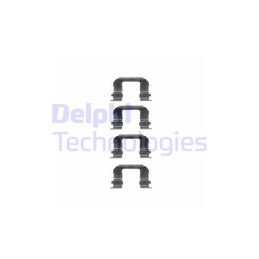 Delphi Lx0349 Accessory Kit, Disc Brake Pads