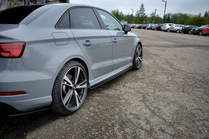 Maxton Design Audi RS3 8V FL Sedan Side Skirts Diffusers