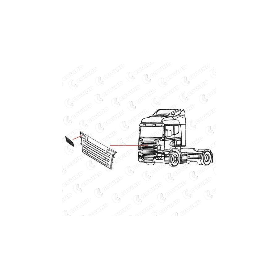 Covind 146/143 Radiator Grille