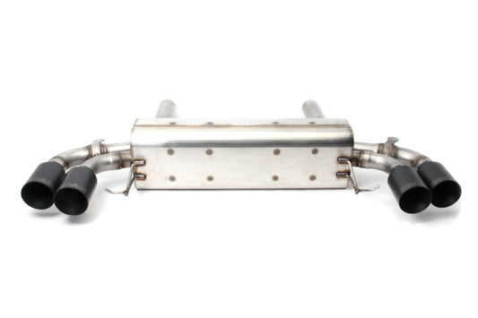 Dinan 18-23 BMW M550i (G30) Free Flow Axleback Exhaust System - Black Tips