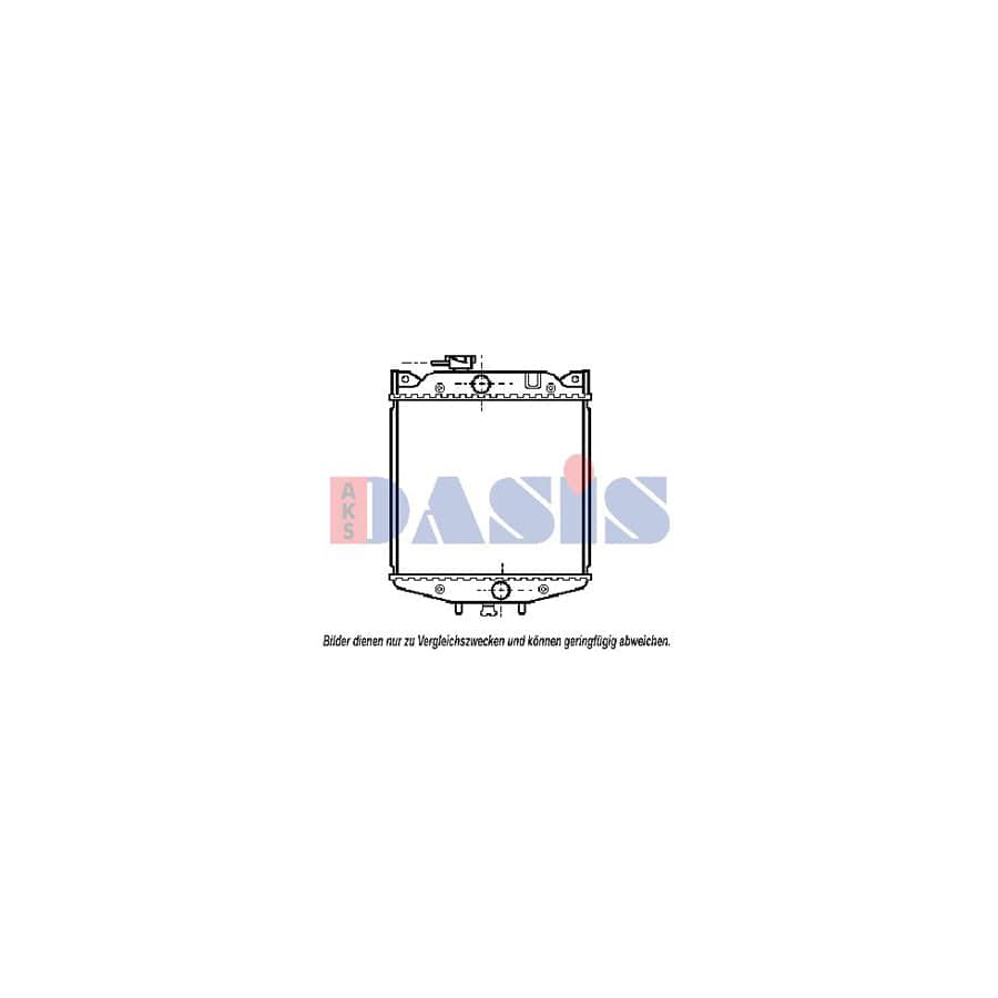 AKS Dasis 360010N Engine Radiator for Daihatsu Charade I Hatchback (G10)