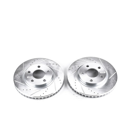 PowerStop Power Stop 05-09 Buick Allure Front Evolution Drilled & Slotted Rotors - Pair