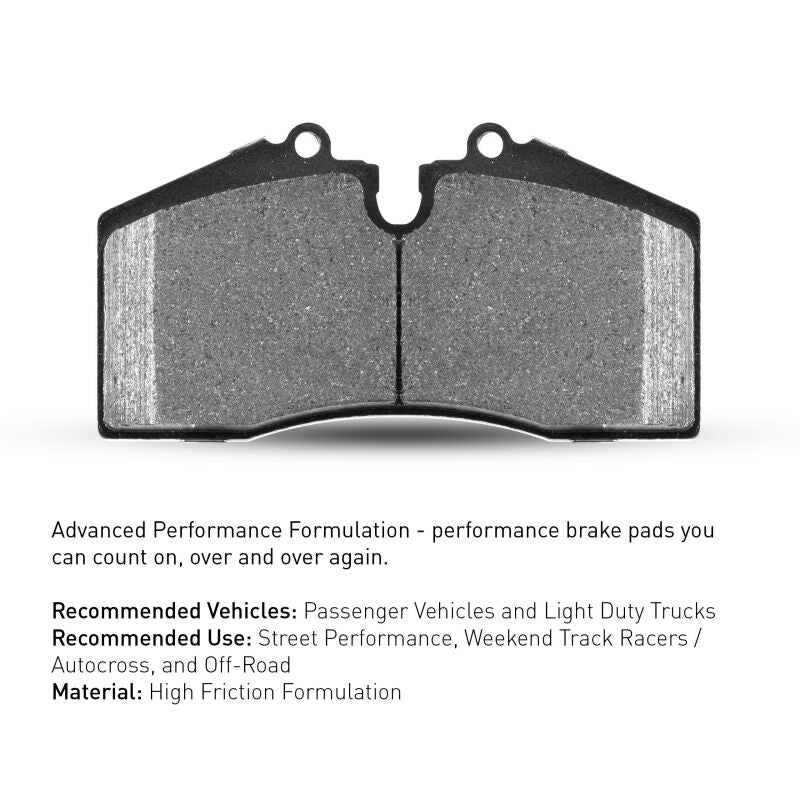 R1 Concepts R1 00-06 Nissan Maxima Rear Performance Sport Brake Pads