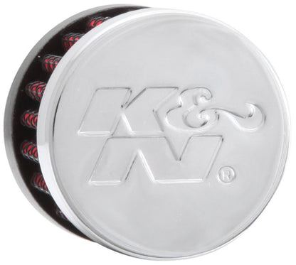 K&N Engineering K&N Rubber Base Crankcase Vent Filter - 0.55in Flange ID 1.375in OD 1.125in Height