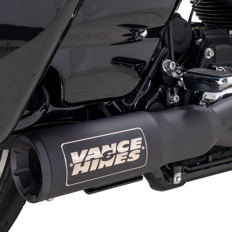 Vance and Hines Vance & Hines HD  Touring 17-22 HO 2-1 Black Full System Exhaust