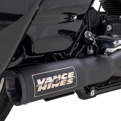 Vance and Hines Vance & Hines HD  Touring 17-22 HO 2-1 Black Full System Exhaust