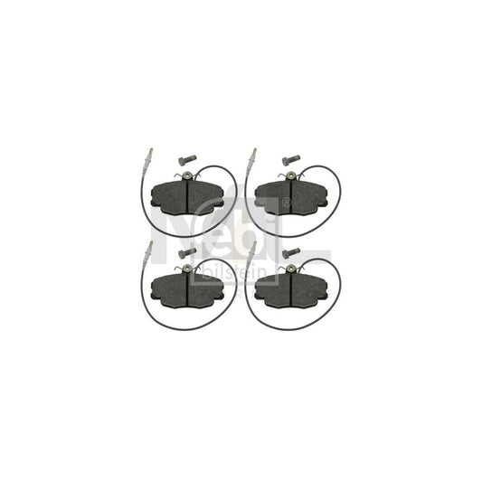 Febi Bilstein 16369 Brake Pad Set For Citroën Zx Front Axle, Incl. Wear Warning Contact, With Bolts/Screws