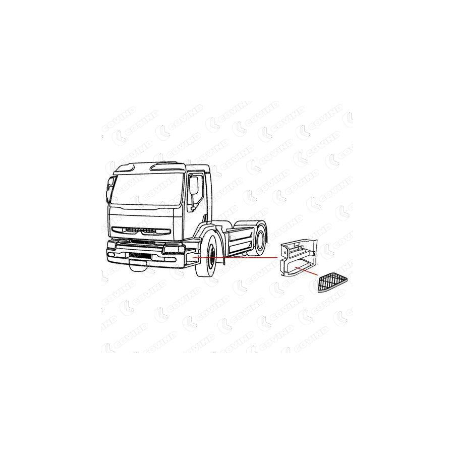 Covind 385/215 Foot Board