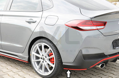 Rieger 00076008 Hyundai Rear Side Splitter (i30 N-Performance & i30 N) 9 | ML Performance UK Car Parts