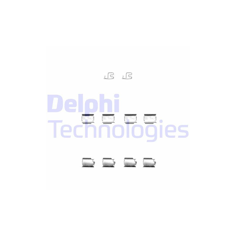 Delphi Lx0343 Accessory Kit, Disc Brake Pads