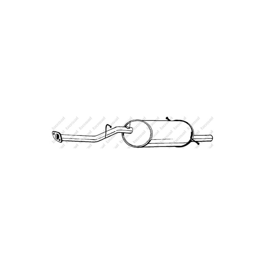 Bosal 278-925 Rear Silencer for Subaru Impreza