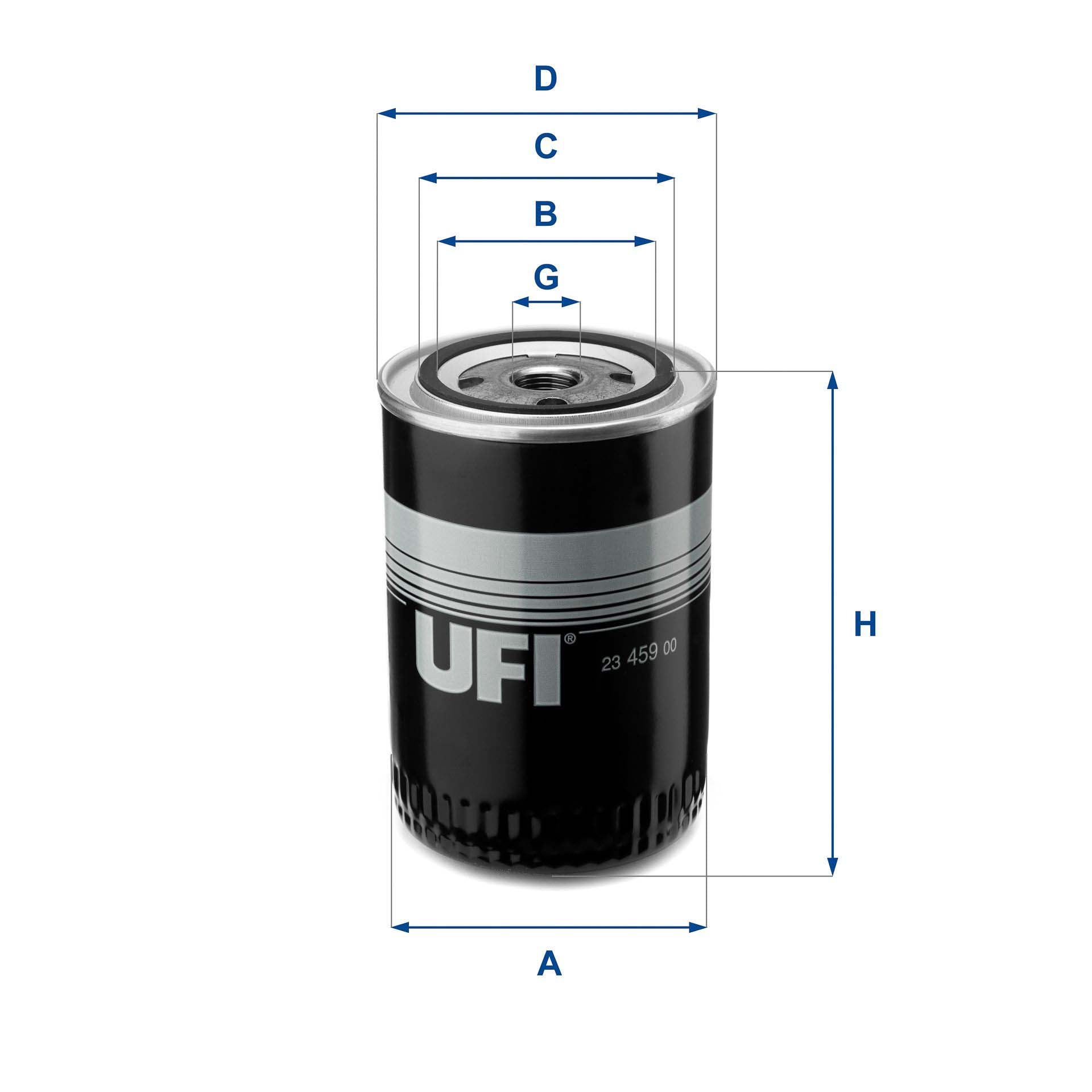 UFI 23.459.00 Oil Filter