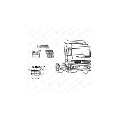 Covind 941/518 Wing Fender