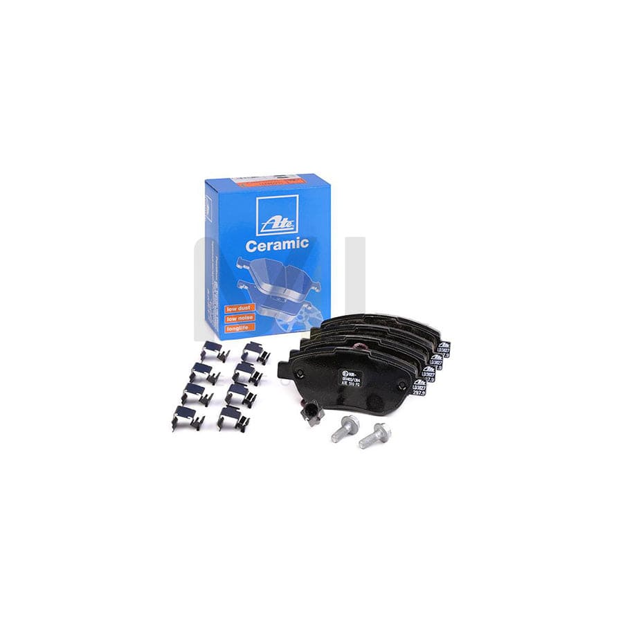 ATE Ceramic 13.0470-3827.2 Brake pad set incl. wear warning contact, with brake caliper screws, with accessories