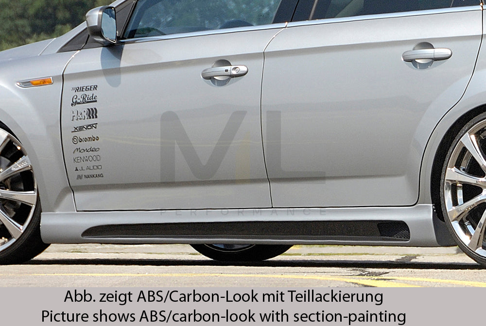 Rieger 00099109 Ford BA7 Mondeo Side Skirt 1 | ML Performance UK Car Parts