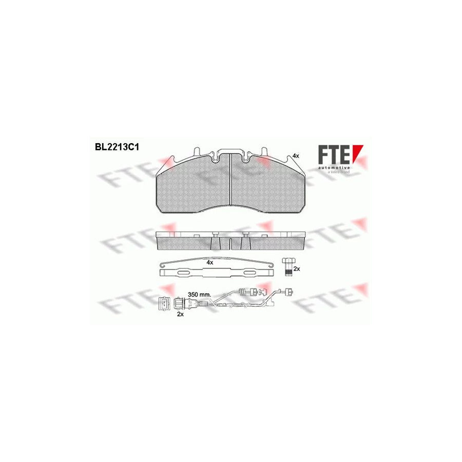 FTE Bl2213C1 Brake Pad Set