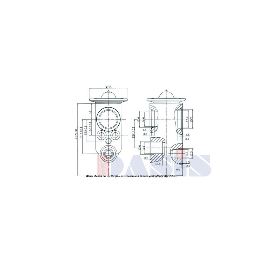 AKS Dasis 840058N AC Expansion Valve