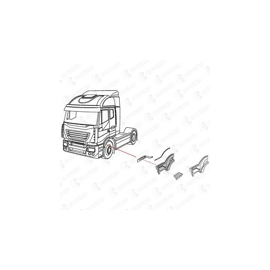 Covind 540/201 Foot Board