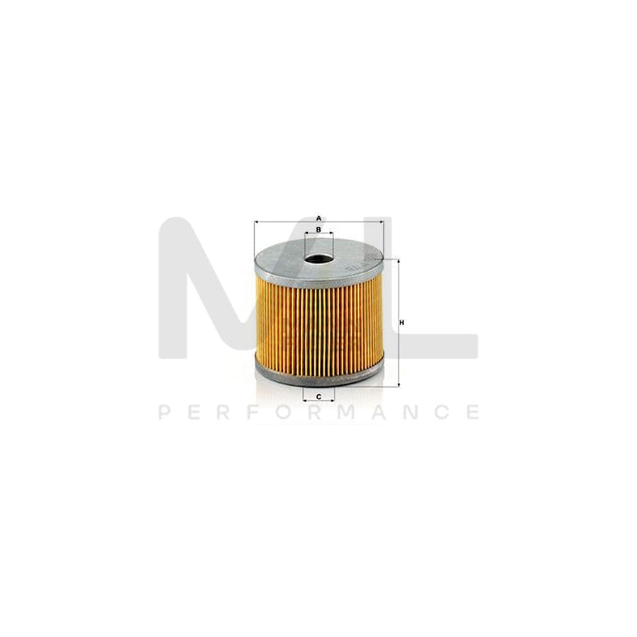 MANN-FILTER P 78 x Fuel filter with seal