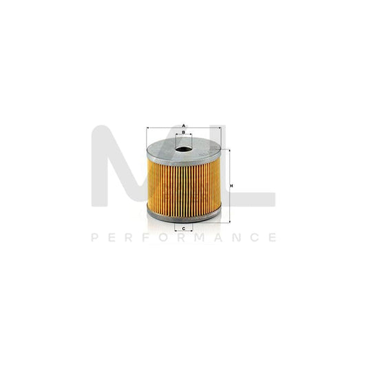 MANN-FILTER P 78 x Fuel filter with seal
