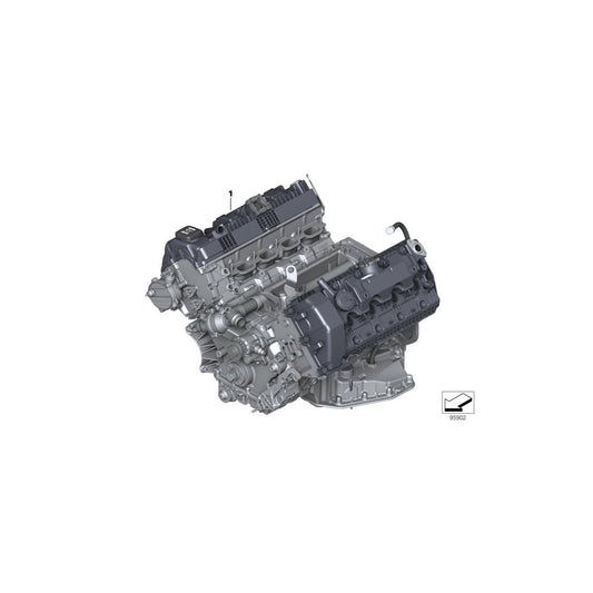 Genuine BMW 11007966322 E65 Short Engine H1 (Inc. Alpina B7) | ML Performance US Car Parts