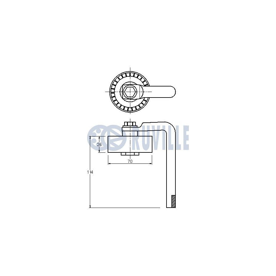 Ruville 57057 Alternator Freewheel Clutch