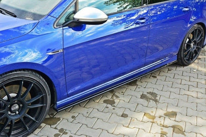 Maxton Design Volkswagen Golf R / R-Line MK7 Side Skirts Diffusers V.1