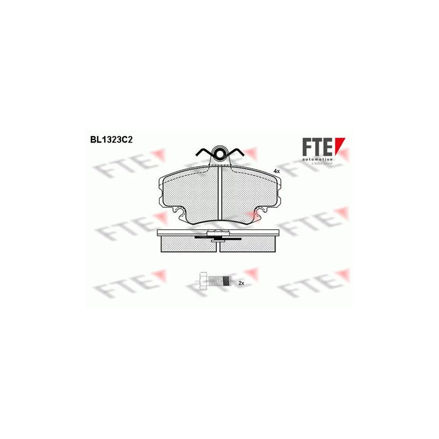 FTE Bl1323C2 Brake Pad Set