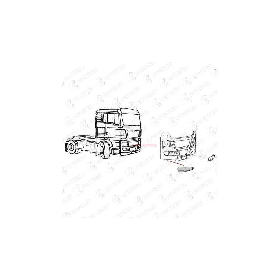 Covind Tgx/ 92 Cover, Bumper
