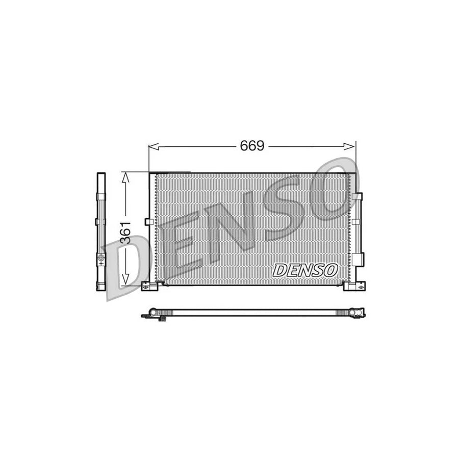 DENSO DCN10012 Air Conditioning Condenser for Ford Mondeo