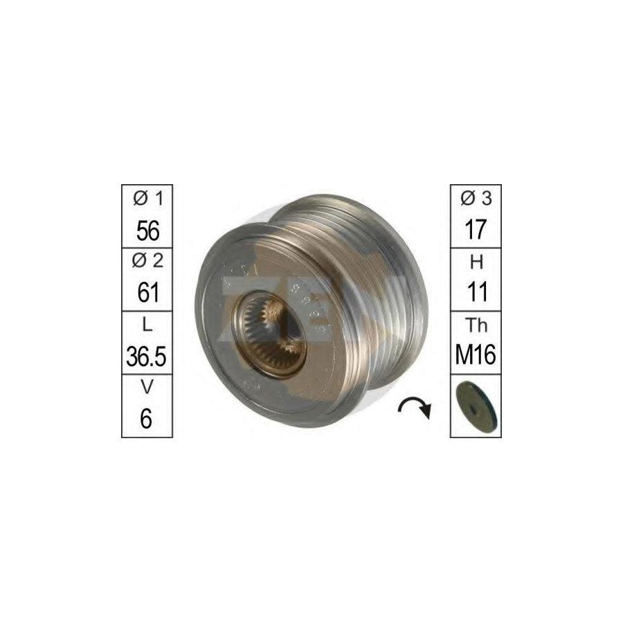 Era 219019 Alternator Freewheel Clutch