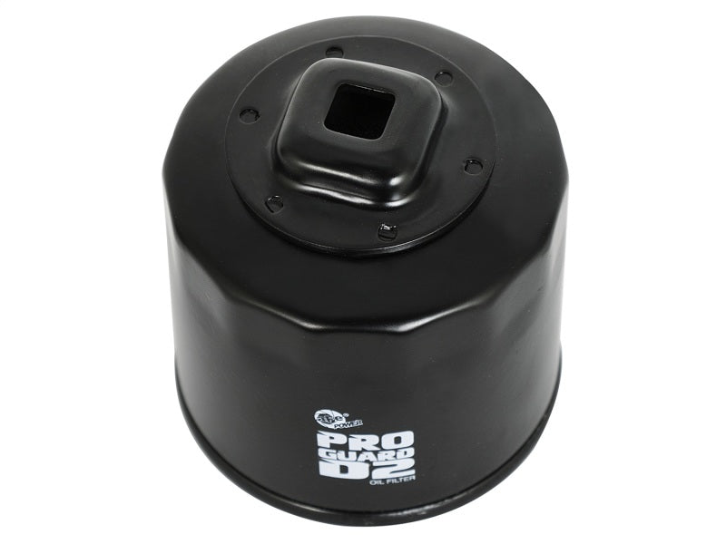 aFe Pro GUARD D2 Oil Filter 02-17 Nissan Cars L4/ 04-17 Subaru Cars H4 (4 Pack)