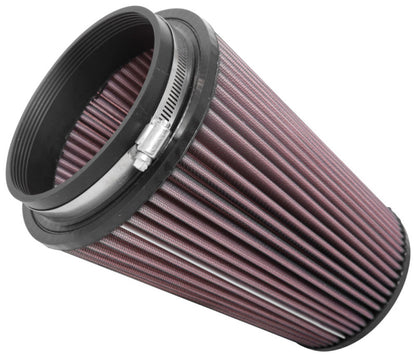 K&N Engineering K&N Universal Clamp-On Air Filter 5in FLG / 6-1/2in B / 4-3/8in T / 8-3/4in H