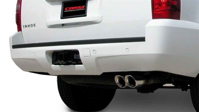 CORSA Performance Corsa 2007-2008 Chevrolet Tahoe 5.3L V8 Polished Sport Cat-Back Exhaust