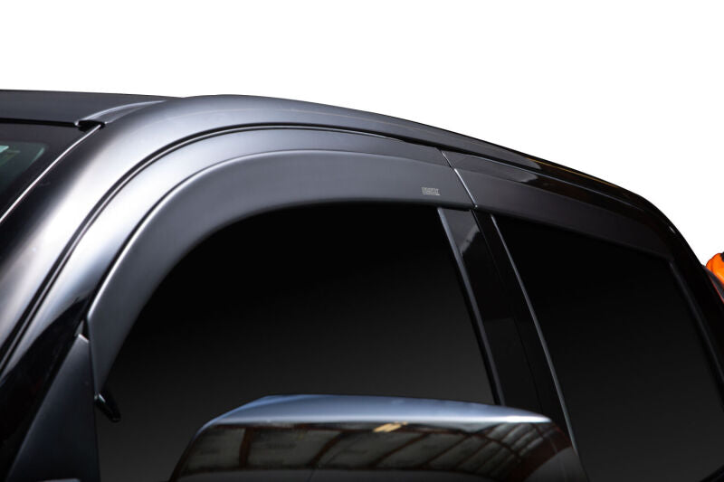 Husky Liners 05-15 Toyota Tacoma CC/DC Ventvisor Low Profile 4pc - Matte Black