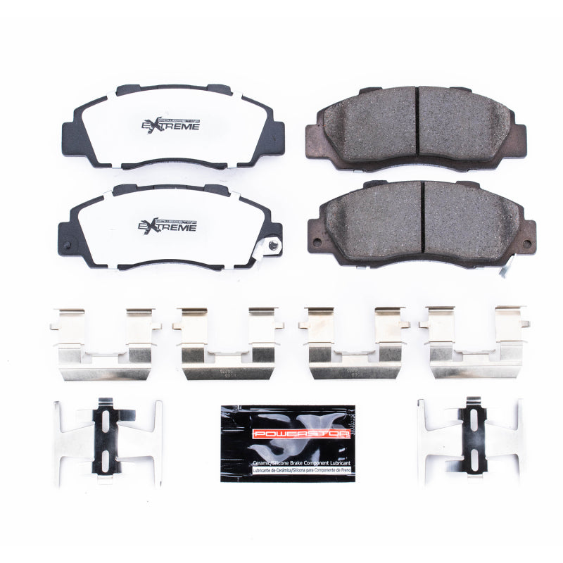 PowerStop Power Stop 97-99 Acura CL Front Z26 Extreme Street Brake Pads w/Hardware