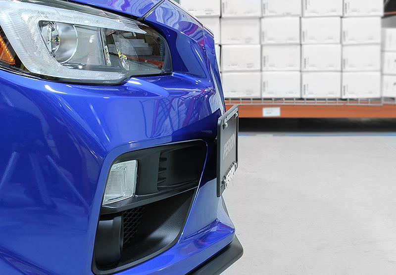 Perrin Performance PERRIN 15-17 Subaru WRX/STI (w/o FMIC) / 13-17 Crosstrek / 12-16 Impreza License Plate Reloc. Kit