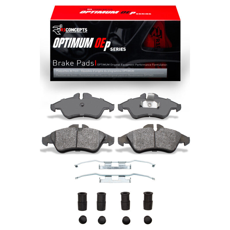 R1 Concepts R1 02-06 Dodge Sprinter 2500 Front Optimum OE Pads & Hardware Kit