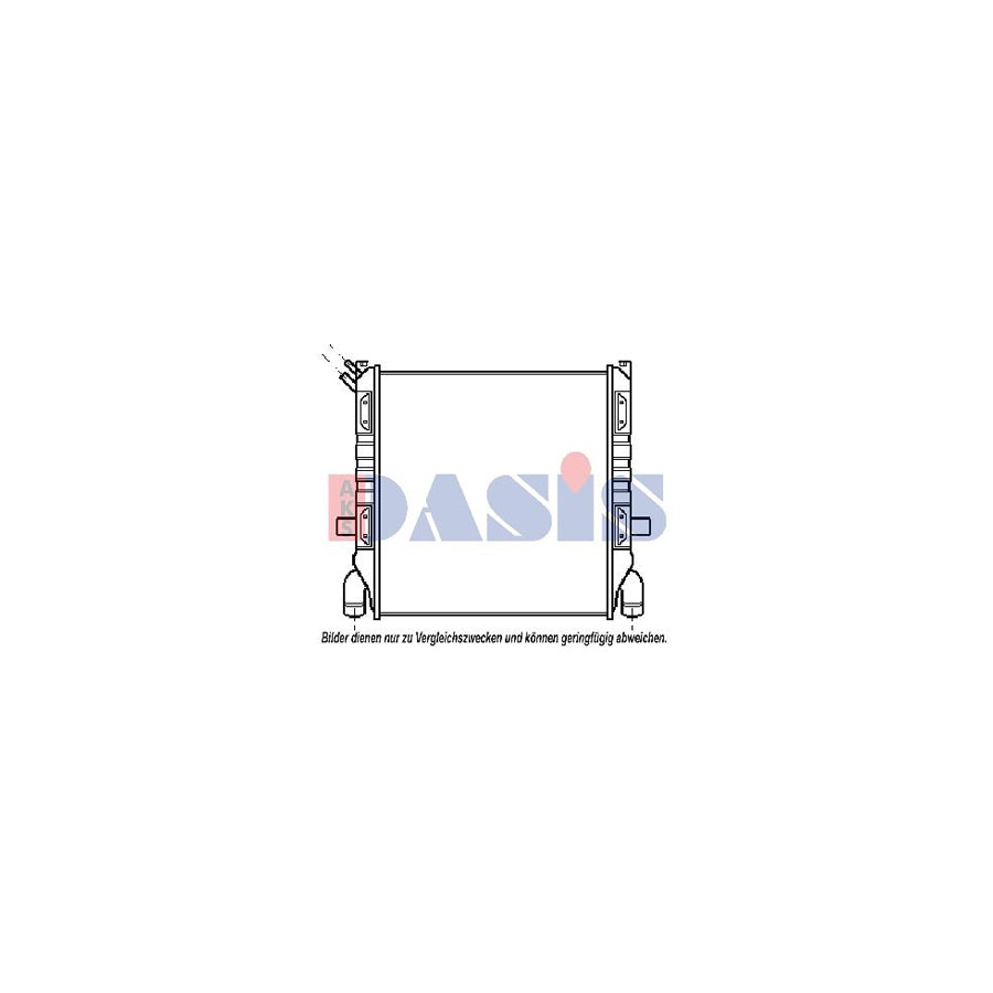 AKS Dasis 270050N Engine Radiator