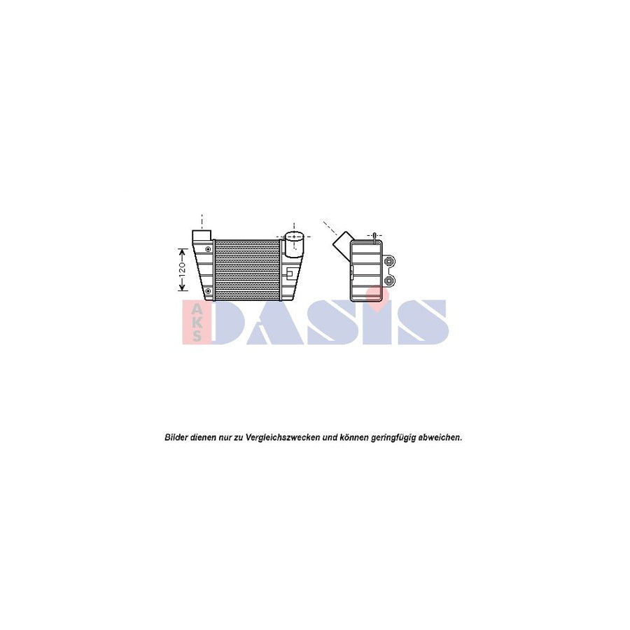 AKS Dasis 487017N Intercooler