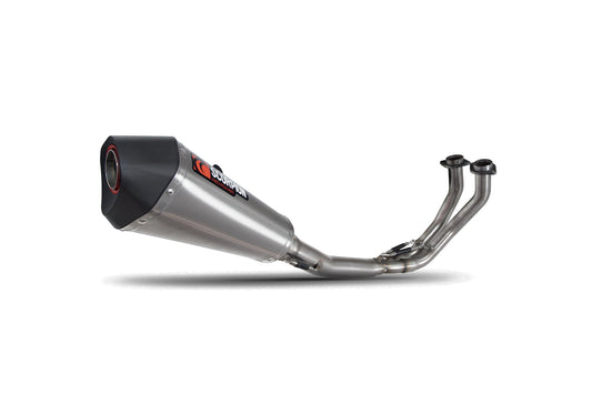 Scorpion RKA139SYSSEO Kawasaki Ninja 650 Serket Taper Full System - Brushed Stainless Steel Sleeve | ML Performance US US