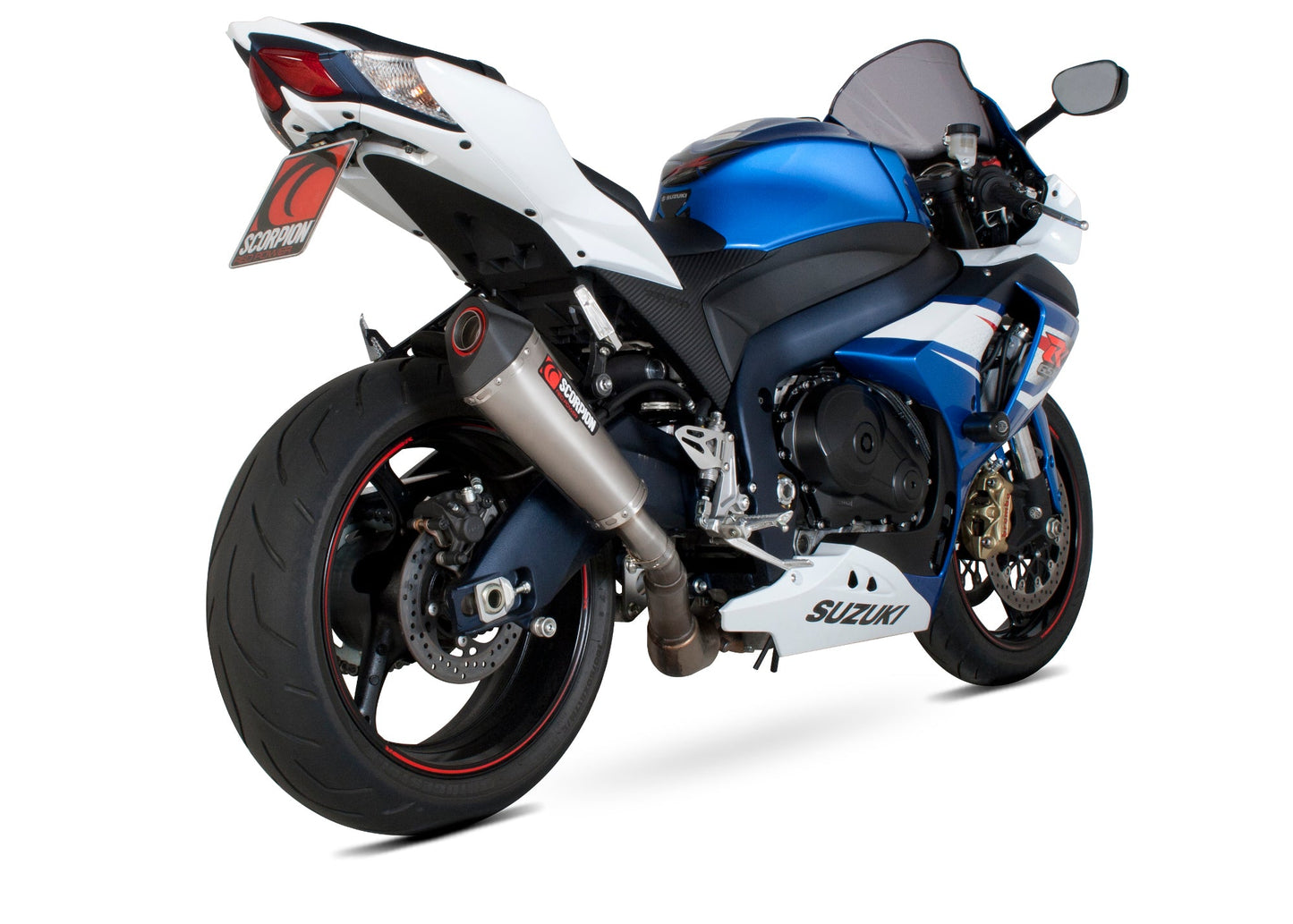 Scorpion RSI111SEO Suzuki GSX-R1000 Serket Taper Slip-On - Brushed Stainless Steel Sleeve | ML Performance US US