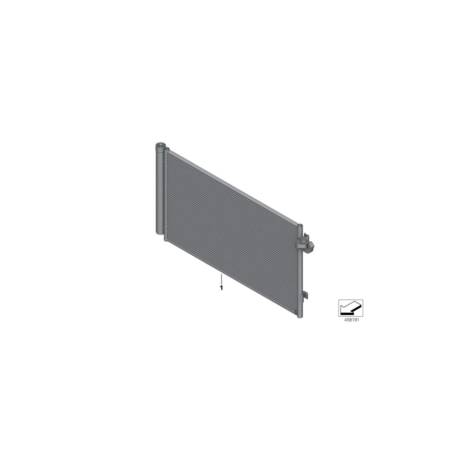 Genuine BMW 64539364259 G31 G12 Condenser Air Conditioning With Drier (Inc. 750LdX, M550dX & 750dX) | ML Performance US