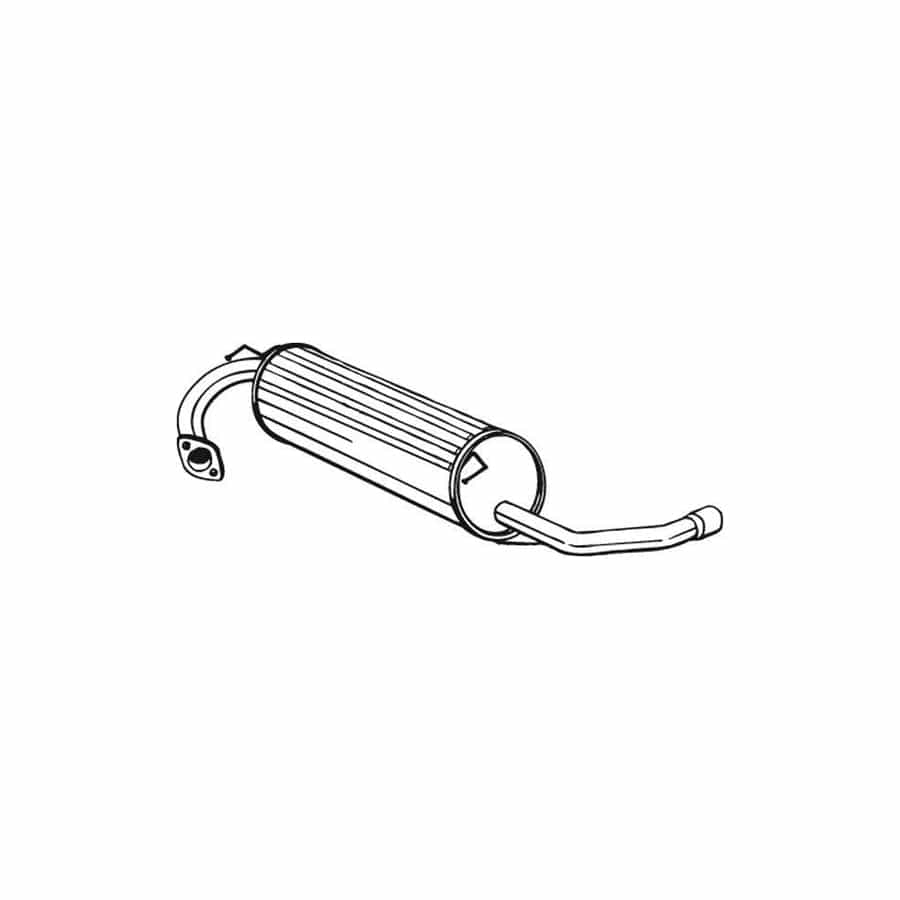 Bosal 278-839 Rear Silencer for Toyota Rav 4