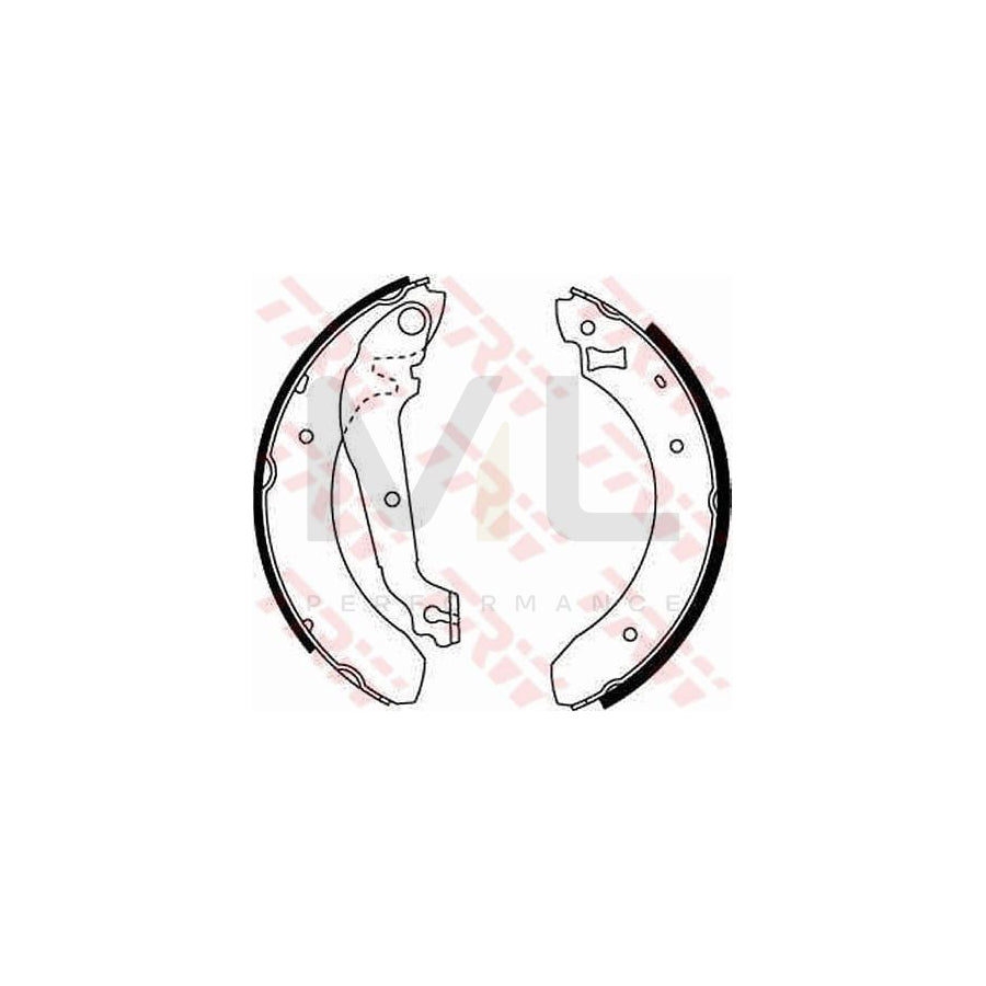 TRW GS6207 Brake Shoe Set | ML Performance Car Parts