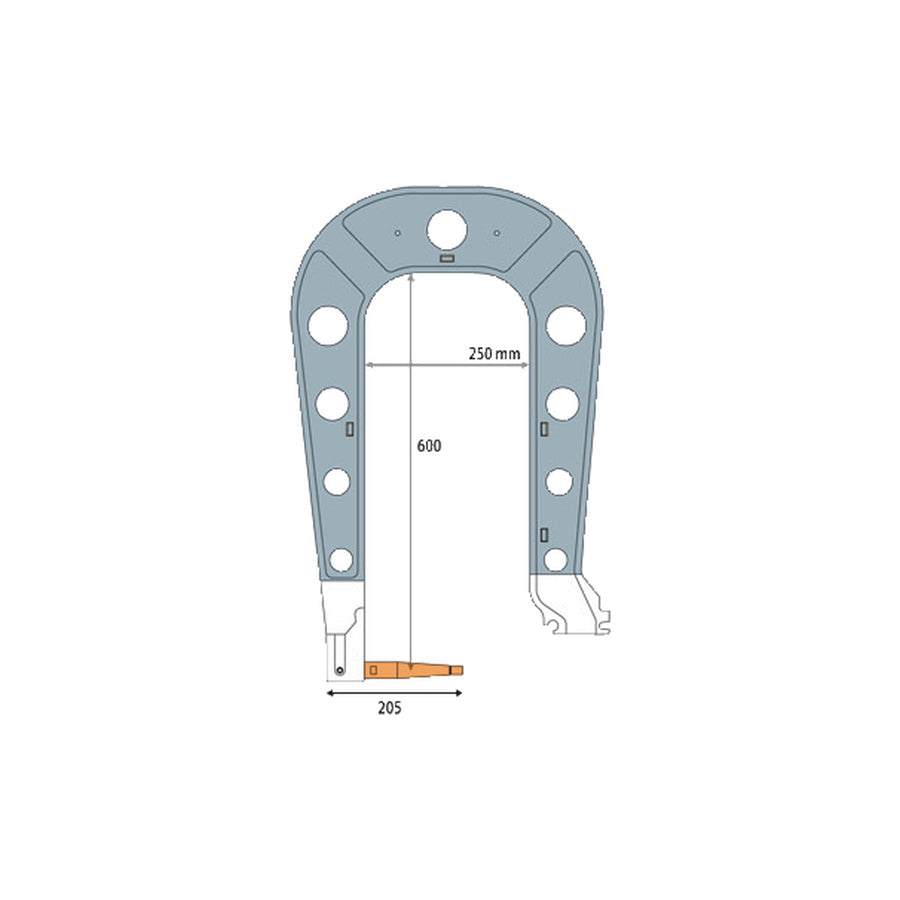 Gys 020078 C9 Arm (Insulated) & Wall Bracket Car Body Accessories